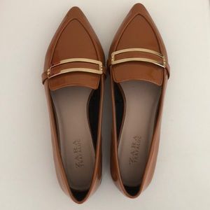 Brown Zara Flats